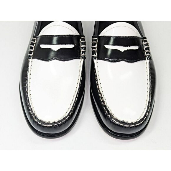 G.H. Bass & Co. Black and White Loafers - Picture 7 of 12